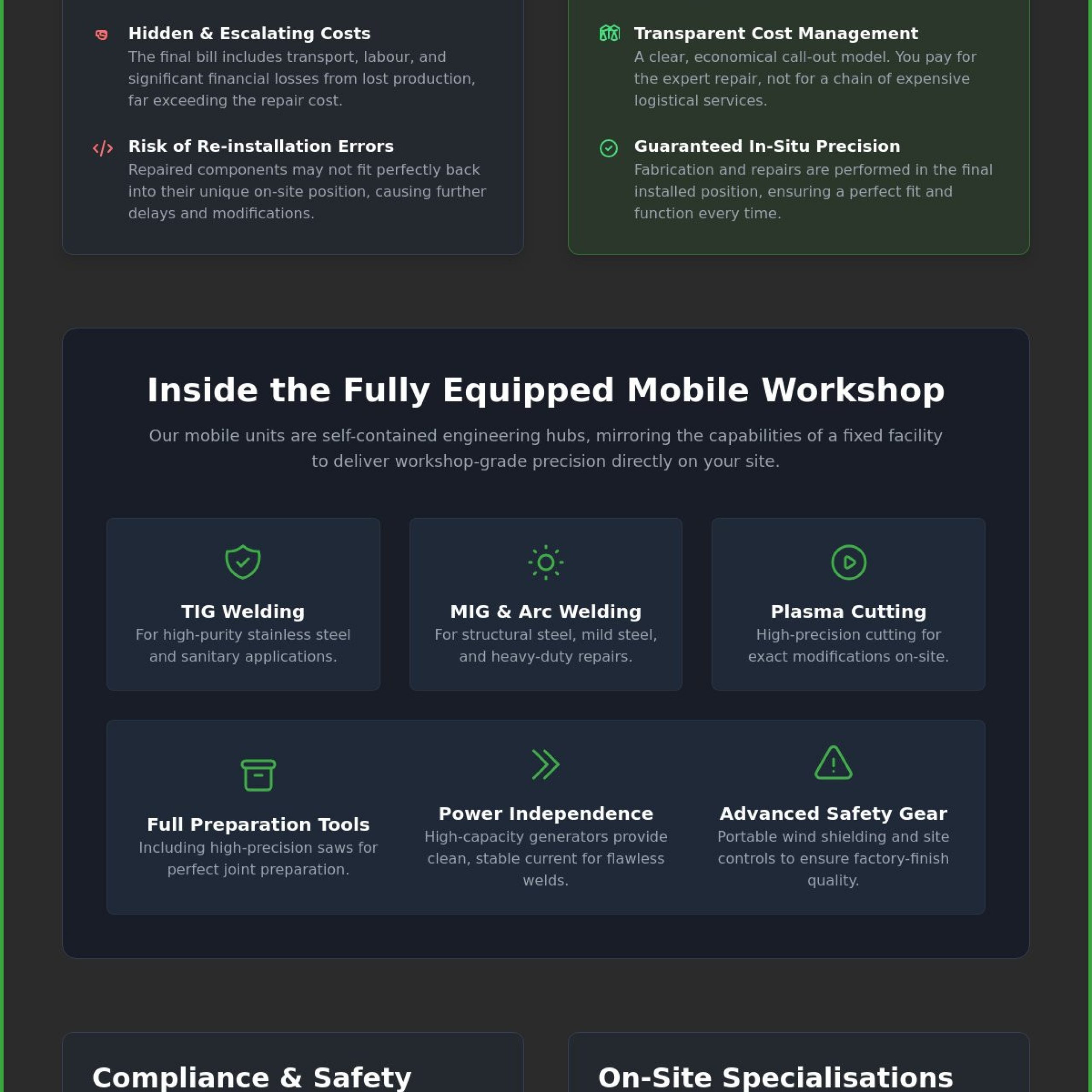 Mobile Welding Brisbane: On-Site Industrial Fabrication & Repairs