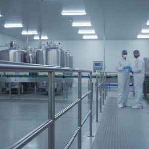 Sanitary Stainless Steel Handrails for Food Processing: A Guide to Safety and Hygiene