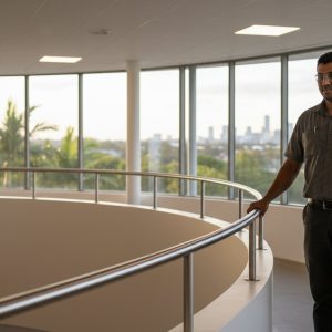 Stainless Steel Handrails Brisbane: Custom Fabrication & AS 1657 Compliance