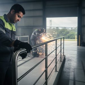 Safety Handrail Fabrication Brisbane: The Industrial Guide to Compliance and Quality