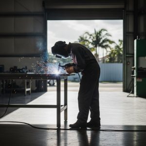 Custom Stainless Steel Benches Gold Coast: Industrial Mild Steel & Aluminium Fabrication