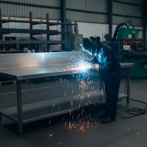 Stainless Steel Work Benches: Commercial Design & Custom Fabrication Guide