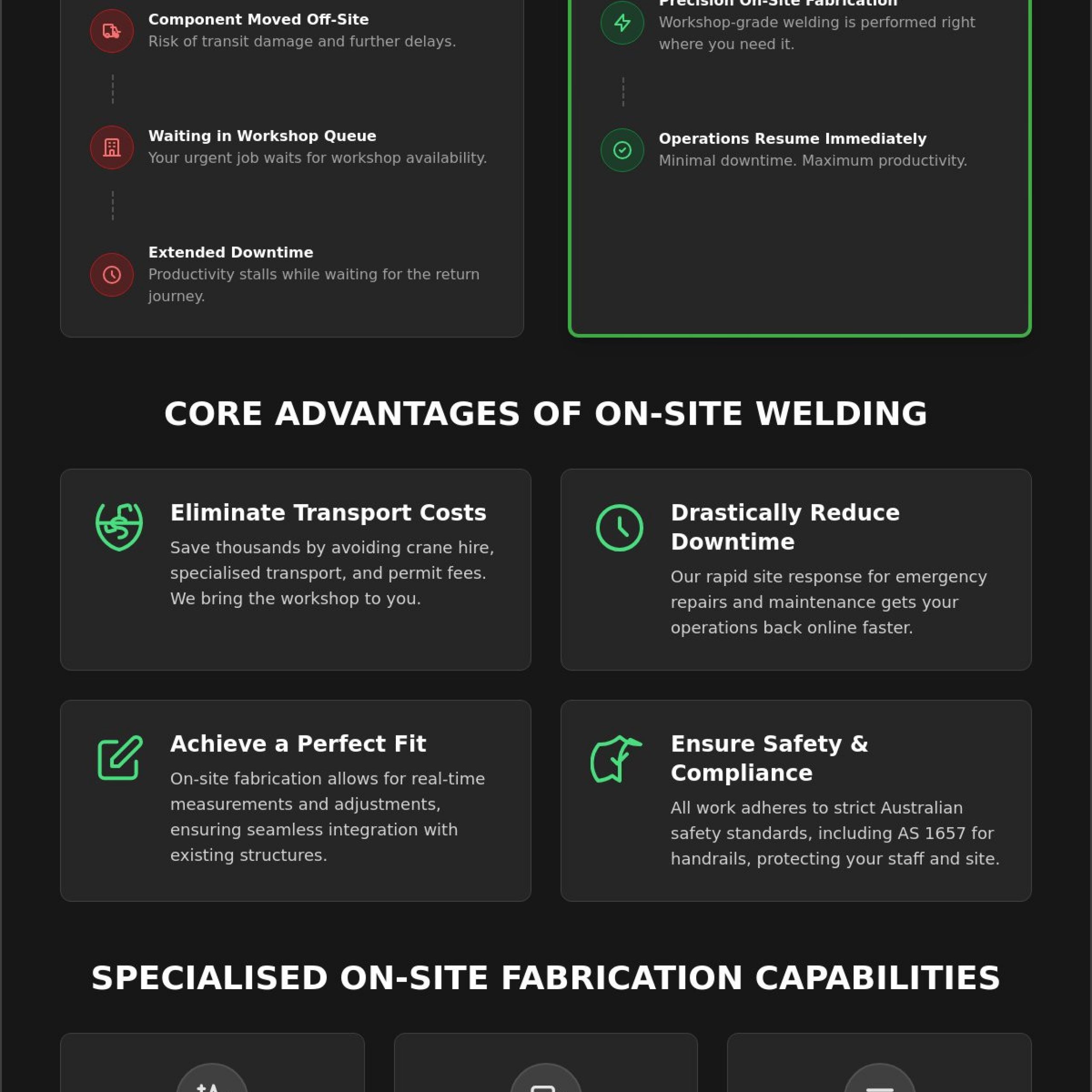 Mobile Welding Services Ipswich: On-Site Fabrication and Industrial Repairs