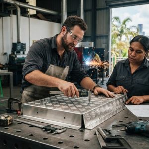 Custom Aluminium Checker Plate Fabrication: A Brisbane Buyer’s Guide