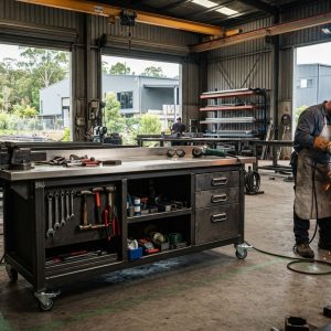 Heavy Duty Workshop Bench Logan: Custom Industrial Steel Solutions 2026